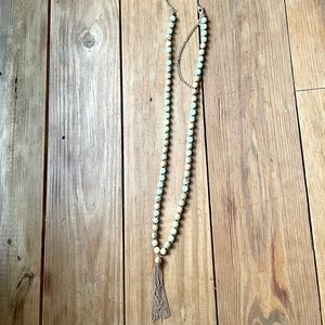 Tassel necklace